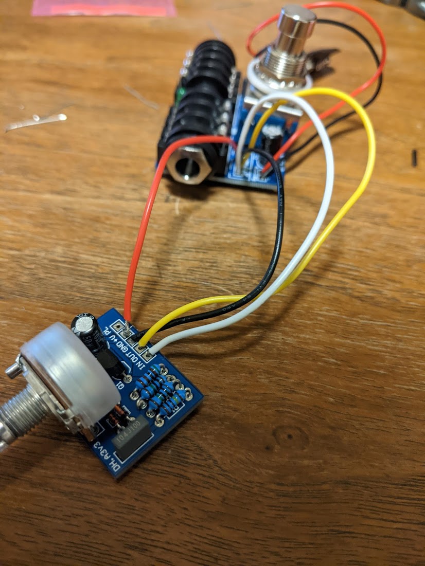 Image of Assembled Booster Pedal Circuit Not Available